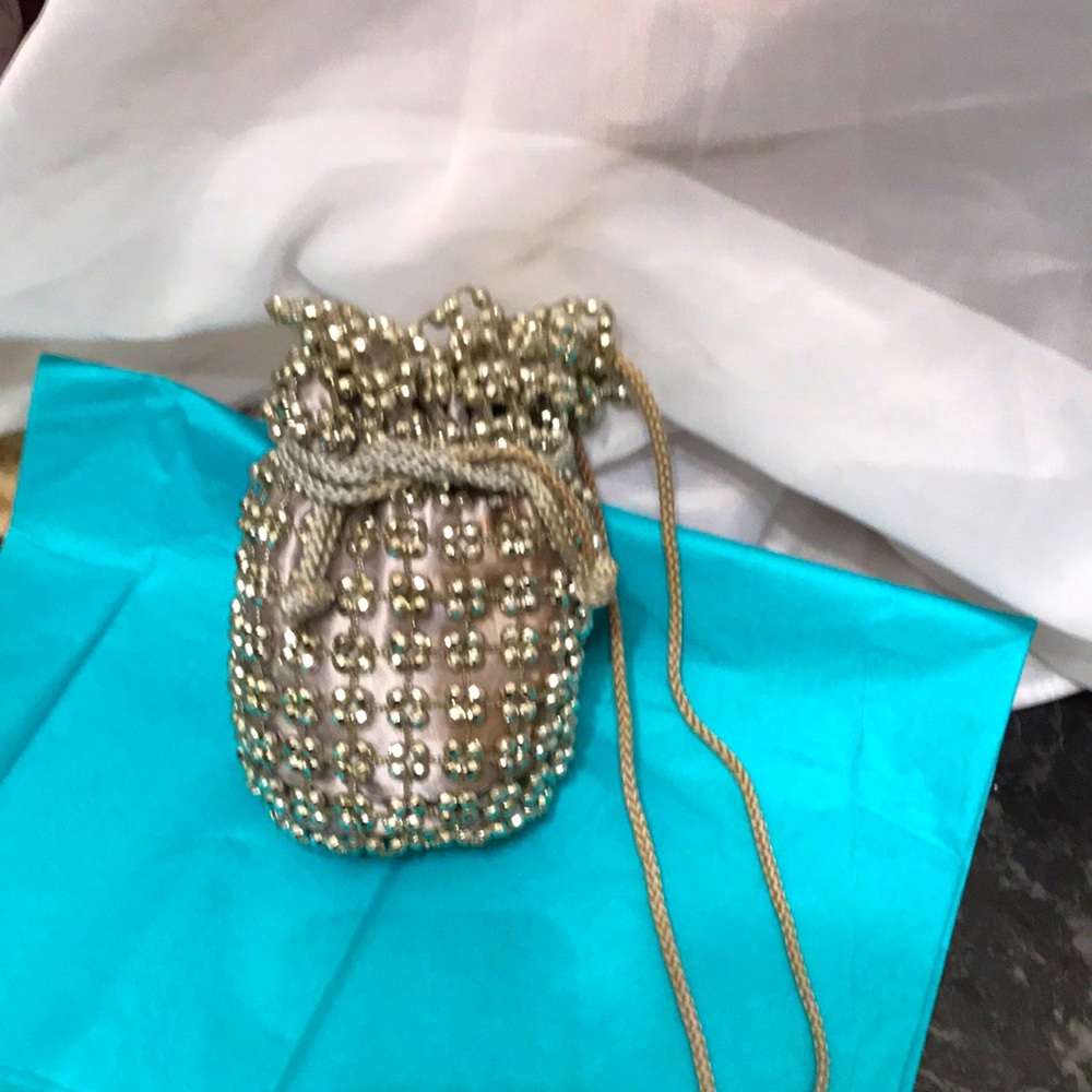Small embellished purse